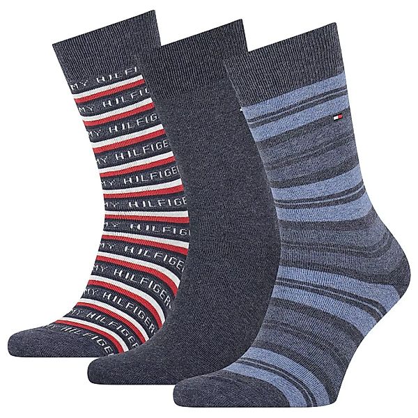 Tommy Hilfiger Geschenkbox Socken 3 Paare EU 43-46 Jeans günstig online kaufen