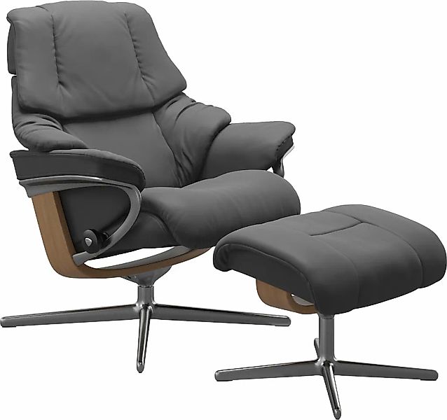 Stressless "Reno" mit Cross Base, Größe S, M & L, Holzakzent Eiche günstig online kaufen