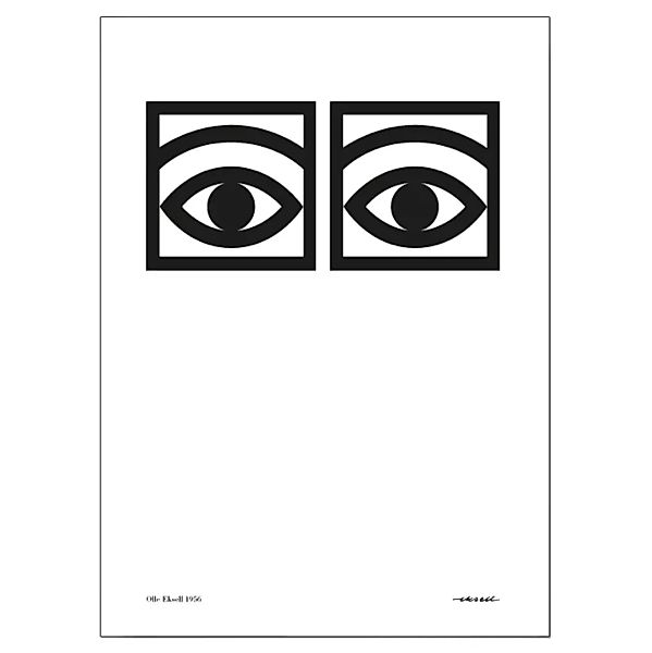 Ögon Augenpaar Poster 70 x 100cm günstig online kaufen