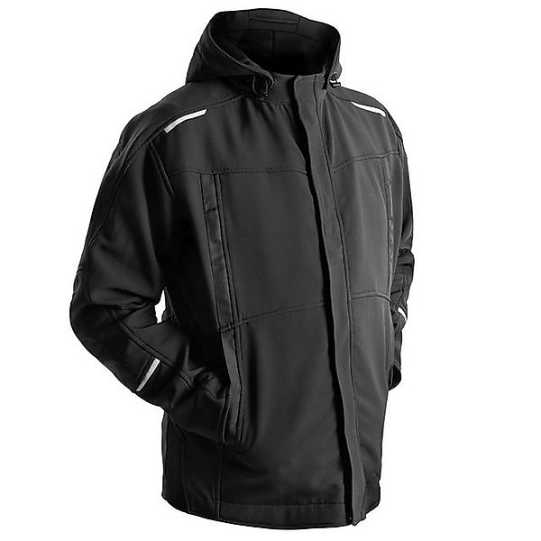 Qualitex Workwear Softshelljacke Arbeitsjacke aus Softshell mit Kapuze - 5 günstig online kaufen