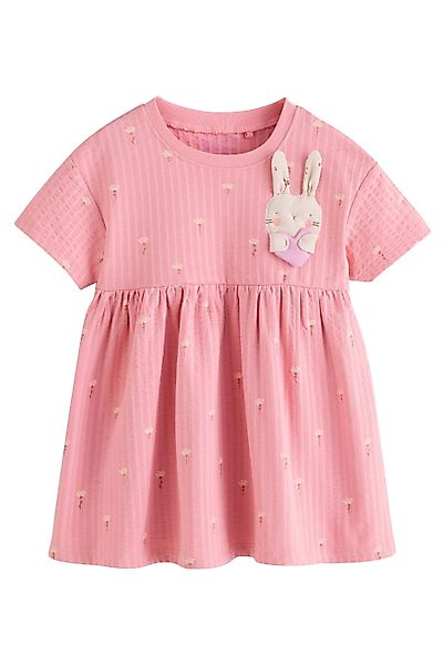 Next Jerseykleid Kurzärmeliges Jersey-Sommerkleid (1-tlg) günstig online kaufen