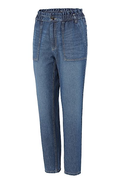 Aniston CASUAL Loose-fit-Jeans, high waist mit bequemen Gummizugbund, Paper günstig online kaufen