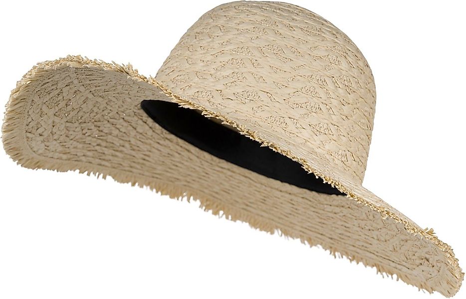 styleBREAKER Sonnenhut Papierstroh Sonnenhut Geflochten (1-St) günstig online kaufen