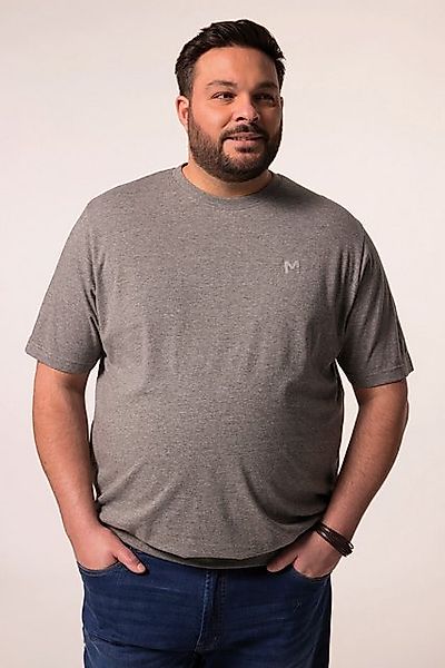 Men Plus T-Shirt Men+ T-Shirt Bauchfit Basic Halbarm bis 8 XL günstig online kaufen