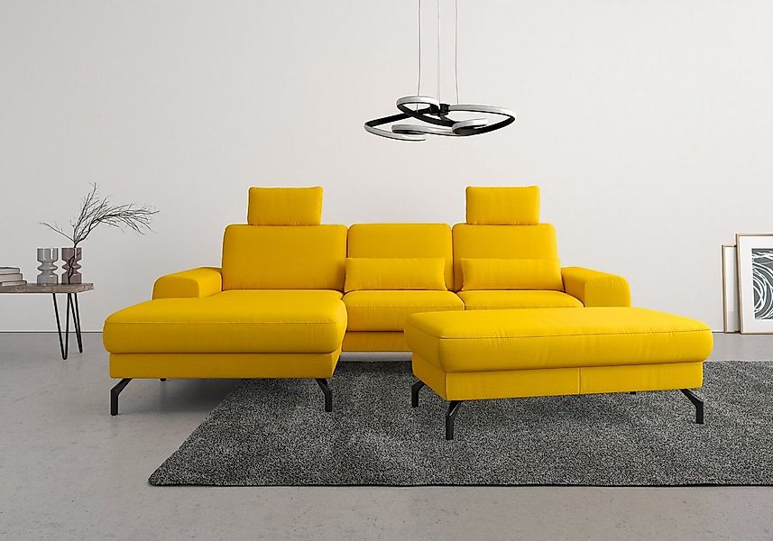sit&more Ecksofa Cinturo L-Form, inklusive Sitztiefenverstellung und Federk günstig online kaufen