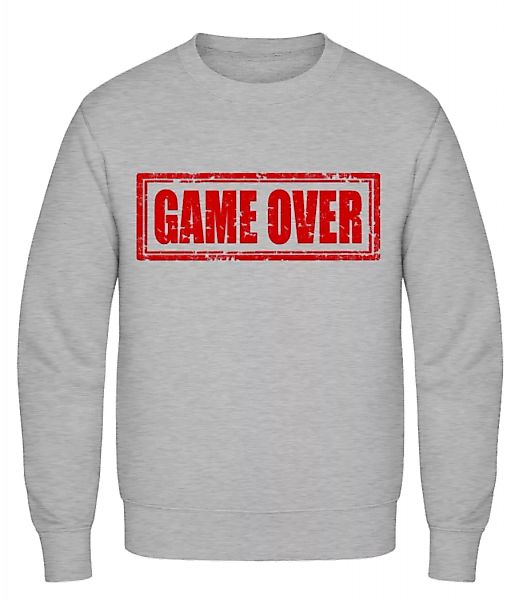 Game Over Sign Red · Männer Pullover günstig online kaufen