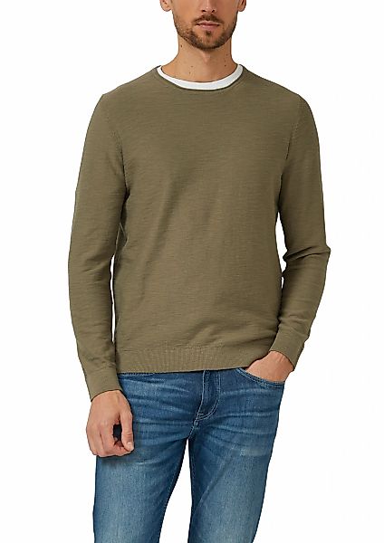 s.Oliver Strickpullover mit Rundhals, Regular Fit günstig online kaufen