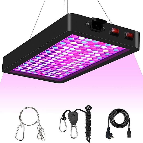 Rosnek Pflanzenlampe Vollspektrum, Doppelschalter, für Zimmerpflanzen günstig online kaufen