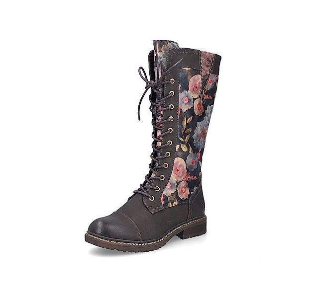 Rieker Rieker - Stiefel: Dahlia/Flowersamt - Mehrfarbig Stiefel günstig online kaufen