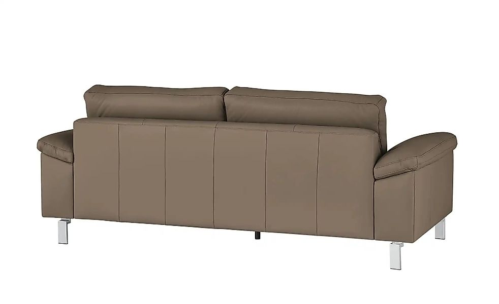 Max Schelling Ledersofa mit Winkelfüßen Maximum ¦ braun ¦ Maße (cm): B: 204 günstig online kaufen