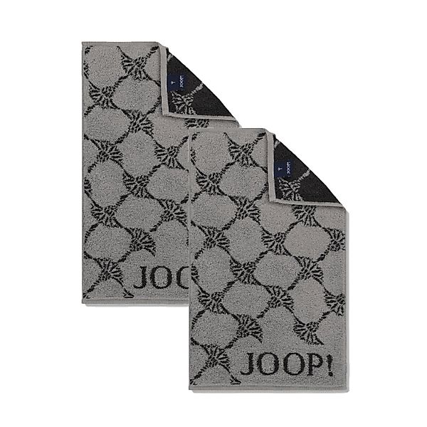 2 Stück Joop! Gästetuch Cornflower 1721-77 platin 30x50 günstig online kaufen