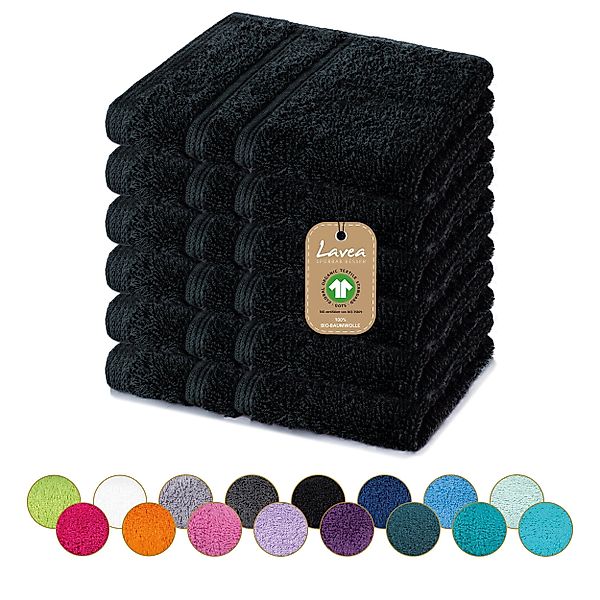Lavea Handtuch Set Bio-Baumwoll Serie Bali, günstig online kaufen