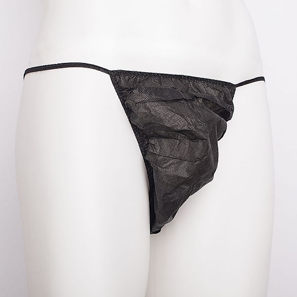 Welltouch Slip Einweg String Tanga-Herren schwarz/1000 günstig online kaufen