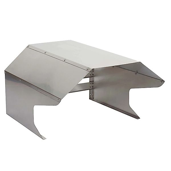 PROREGAL Mähroboter-Garage 41x60x70cm Metall Edelstahl günstig online kaufen