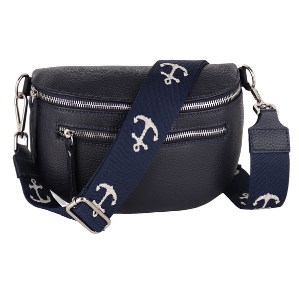 MIRROSI Bauchtasche Damen, Echtleder, Leder, Made günstig online kaufen