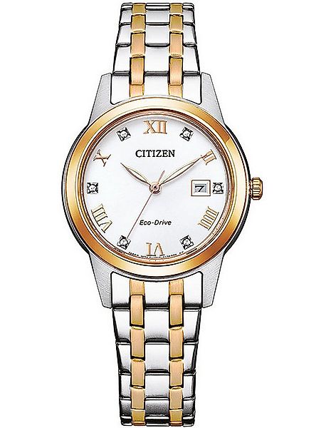 Citizen Quarzuhr Citizen FE1246-85A Eco-Drive Elegance Damenuhr 30mm 3ATM C günstig online kaufen