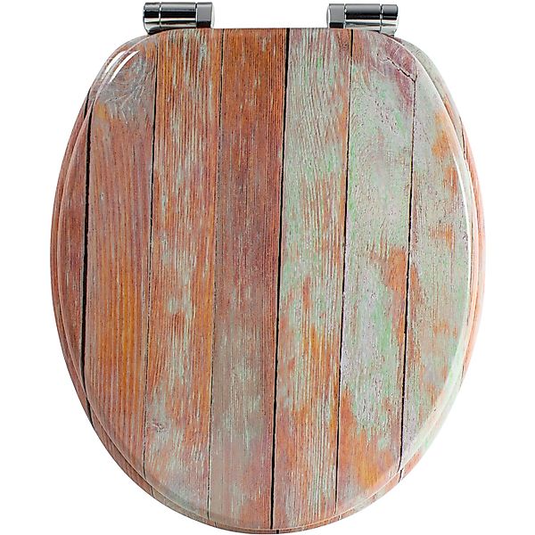 Sanfino WC-Sitz "Blue Wood" Premium Toilettendeckel günstig online kaufen