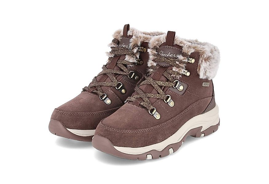 Skechers Skechers 167882 CHOC Damen Leder und Synthetik braun Winterstiefel günstig online kaufen