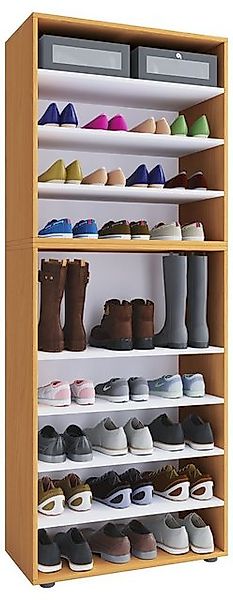 VCM Schuhschrank "VCM Holz-Schuhregal  Maße: H. 183 x B. 70 x T. 37 cm Allz günstig online kaufen