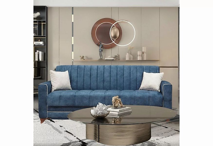 gowoll 3-Sitzer Sofa mit Schlaffunktion und Stauraum Schlafsessel Gästebett günstig online kaufen