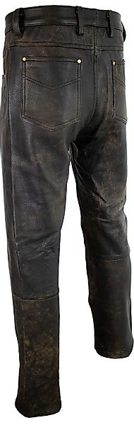 MDM Lederhose Herre Lederhose Biker Jesans günstig online kaufen