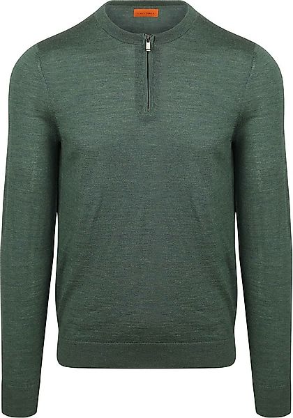 Suitable Crew Zip Merino Grün - Größe XXL günstig online kaufen