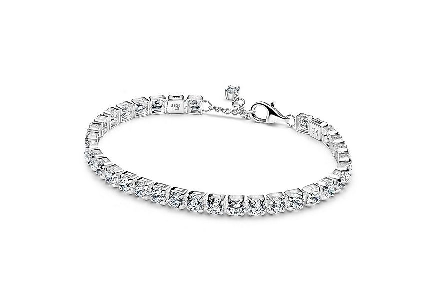 Pandora Tennisarmband Damen-Tennisarmband Silber Zirkonia günstig online kaufen