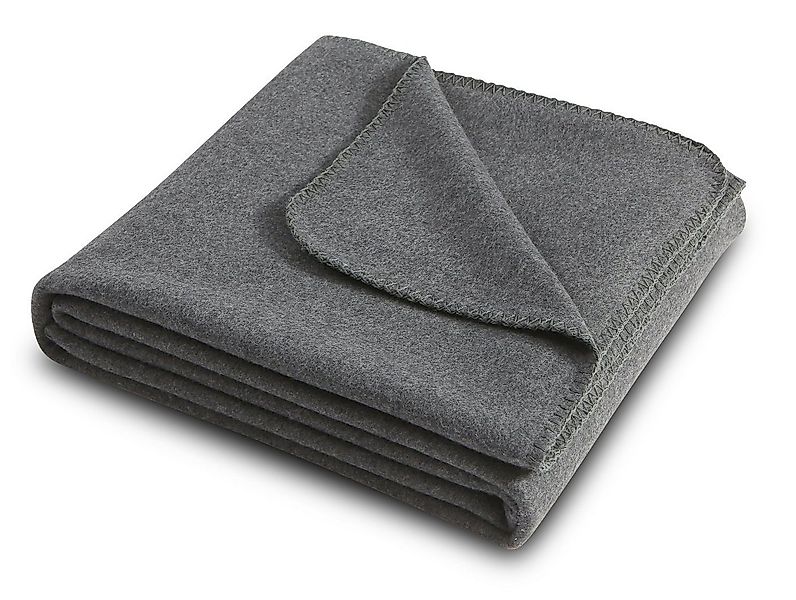 Wohndecke Premium-Fleecedecke in 2 Größen, wometo, OEKO-TEX®, extra dick, Q günstig online kaufen