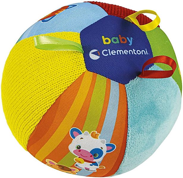 Clementoni® Lernspielzeug Baby Clementoni, Tierfreunde Musik-Ball, günstig online kaufen