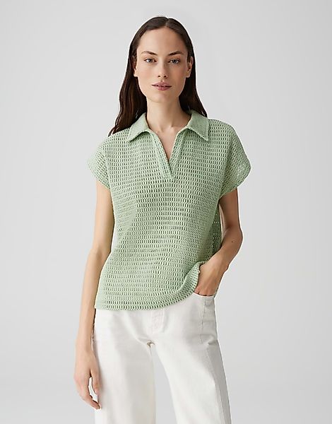 OPUS Poloshirt SOMONA Regular in Crochet günstig online kaufen