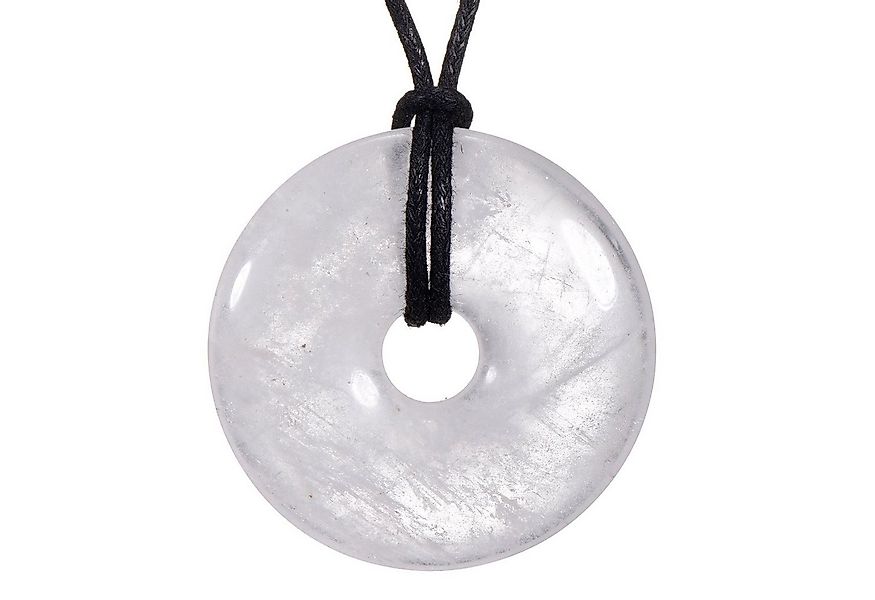 Morella Kette mit Anhänger Halskette 80 cm Donut Stein Anhänger (1-tlg), Da günstig online kaufen