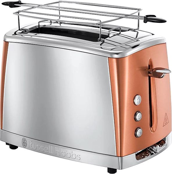 RUSSELL HOBBS Toaster »Luna Copper Accents 24290-56«, 2 lange Schlitze, für günstig online kaufen
