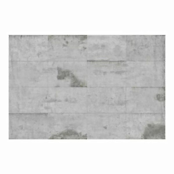 Bilderwelten Fototapete Große Betonplatten grau Gr. 288 x 288 günstig online kaufen