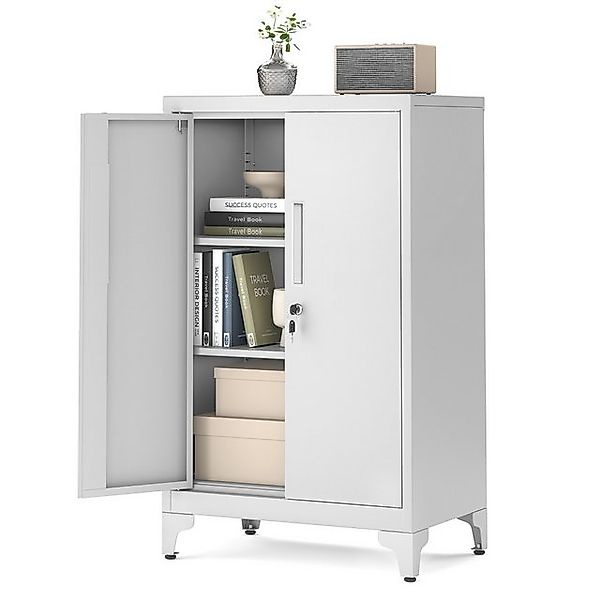SONGMICS Aktenschrank Aktenschrank, Mehrzweckschrank, Büroschrank mit günstig online kaufen