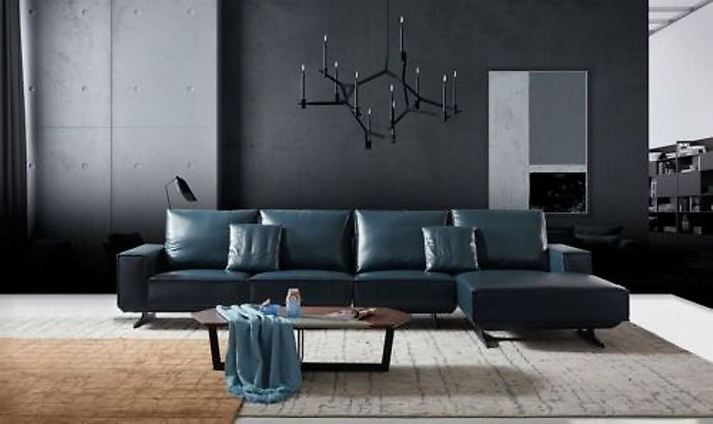 JVmoebel Ecksofa Wohnlandschaft Polster Couch Sofa Garnitur Leder Couchen B günstig online kaufen