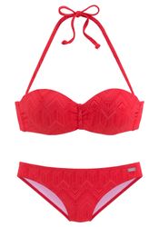 Buffalo Bügel-Bandeau-Bikini "Romance" aus Strukturware günstig online kaufen