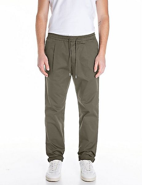 Replay Schlupfhose Regular Fit mit elastischem Bund günstig online kaufen