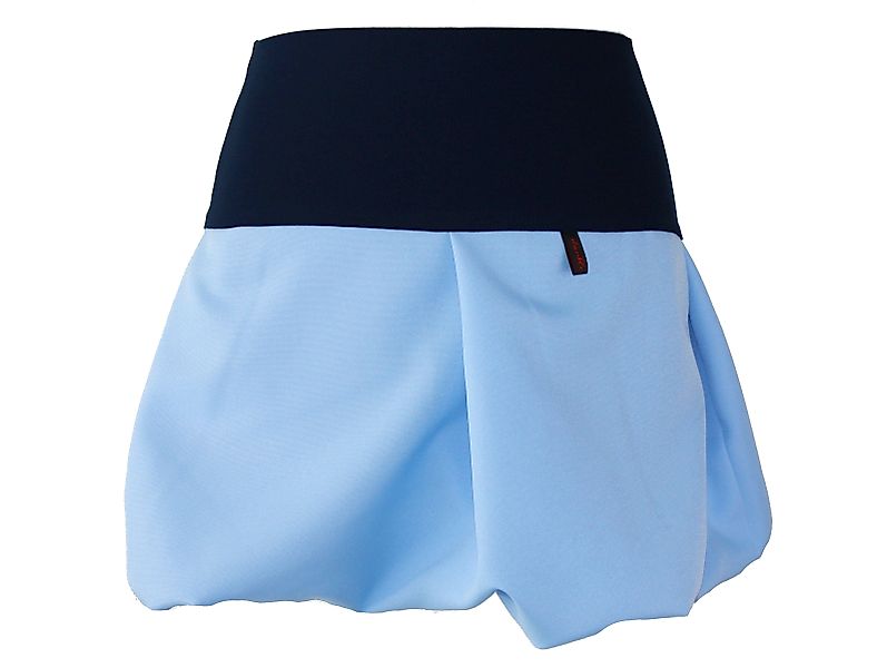 dunkle design Minirock Ballonrock Blau Marine günstig online kaufen