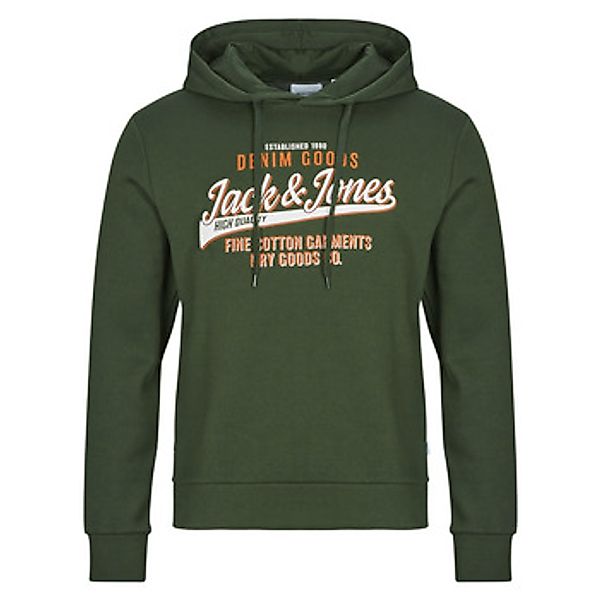 Jack & Jones Hoodie JJELOGO Sweat Hood mit großem Print auf der Vorderseite günstig online kaufen