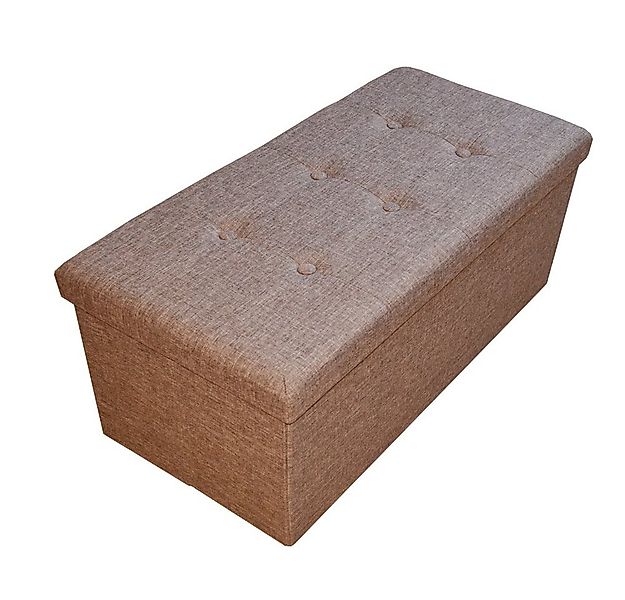 style home Sitzhocker Sitzbank mit Stauraum faltbare Füßbank (Sitztruhe aus günstig online kaufen