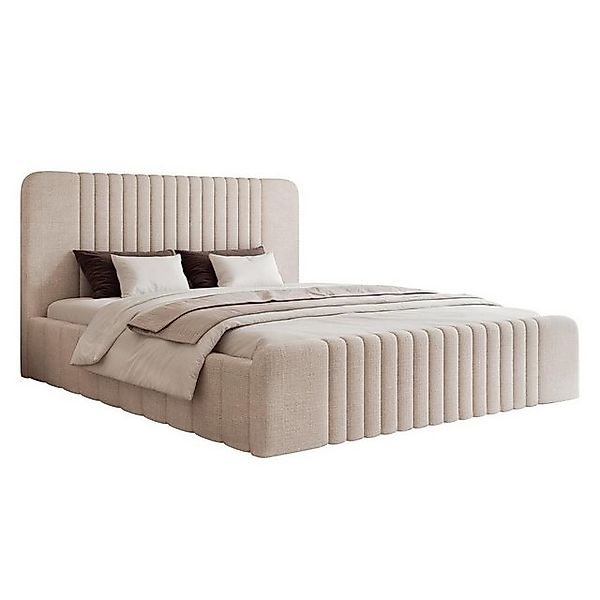 Compleo Polsterbett Doppelbett, Designer Polsterbett, elegantes und modern günstig online kaufen