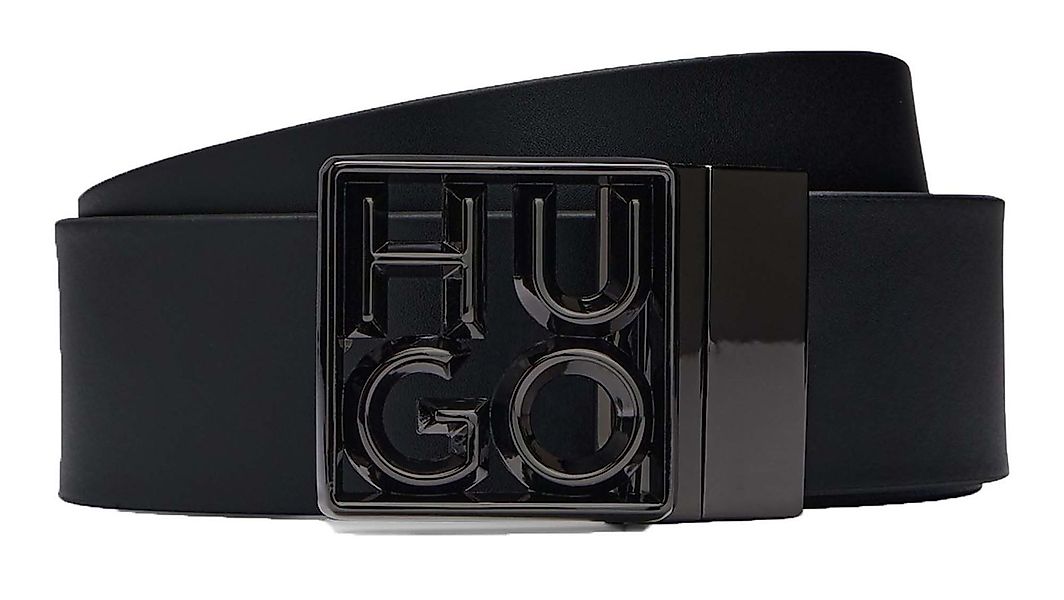 HUGO Ledergürtel HU-GO_ Frm_Or35 Leather Belt günstig online kaufen