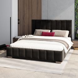 FDM Polsterbett DENTON modern mit Bettkasten günstig online kaufen