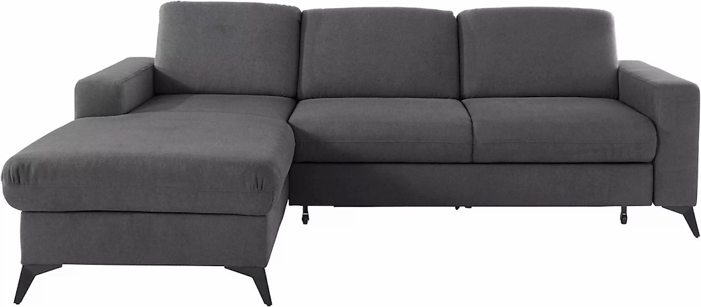 Places of Style Ecksofa »Lolland L-Form«, Wahlweise mit Bettfunktion und Be günstig online kaufen