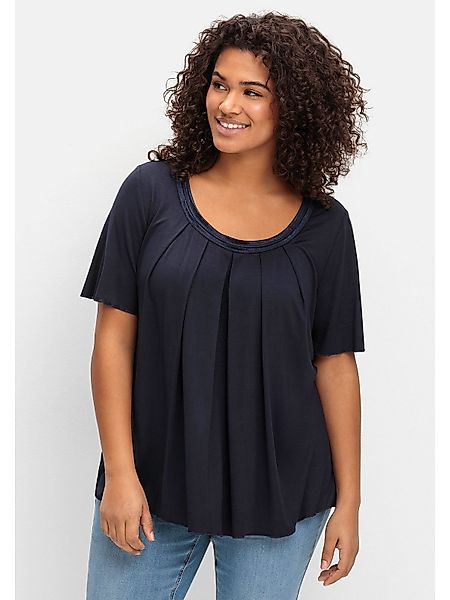 Sheego T-Shirt Große Größen in A-Linie günstig online kaufen