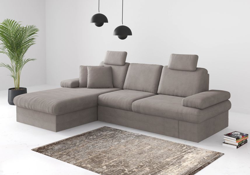 sit&more Ecksofa Moreno L-Form, B: 247 günstig online kaufen