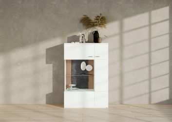 set one by Musterring Stauraumvitrine "TACOMA" Typ 03/04, Höhe 143, 4 cm, m günstig online kaufen