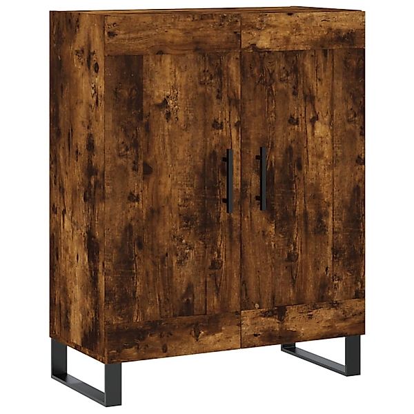 vidaXL Sideboard Räuchereiche 69,5x34x90 cm Holzwerkstoff 830225 günstig online kaufen
