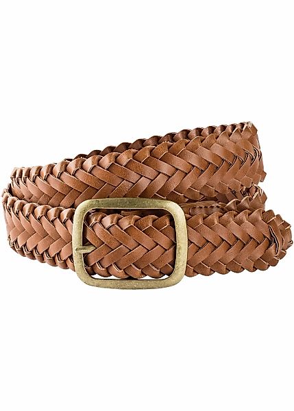 bonprix Hüftgürtel aus Polyurethan, Casual Stil, in Lederoptik günstig online kaufen