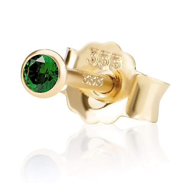 NKlaus Single-Ohrstecker Einzel 2,0mm 333 Gelb günstig online kaufen